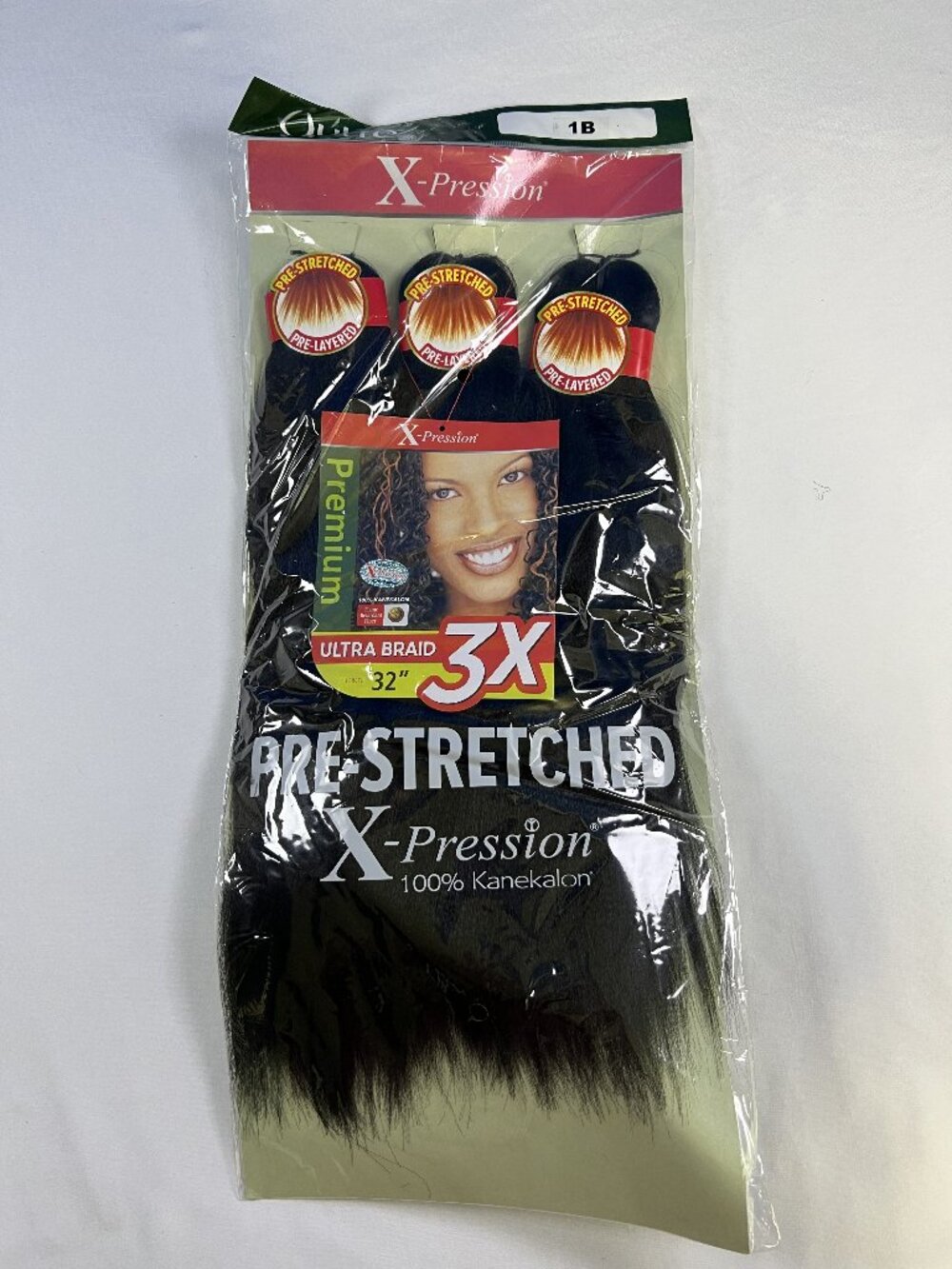 Outre X-Pression 3X Pre-Stretched Ultra Braid (32") color 1B